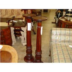 (2) Fluted Plant Stand