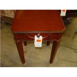 Curtain Flower Lamp Table