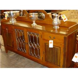 Mindi Java Dresser w/Rail Mirror