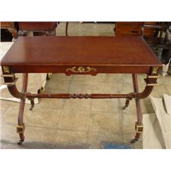 Regency Cross Console Table (gilded)