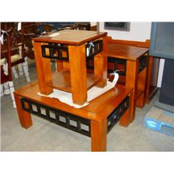 Console Table/2 Lamp Tables/Abasor Server & Tray