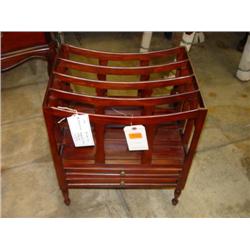 Magazine Rack 2-Dr w/Castor