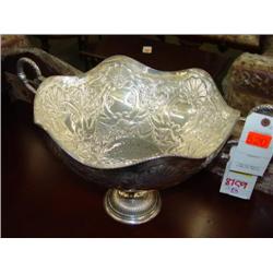 Silver Carved Loving Cup