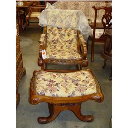 Havana Rocking Chair & Foot Stool