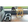 Image 1 : *O/S* 2 HIGHCHAIRS AND 2 BOOSTER SEATS
