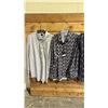 Image 2 : 5- LONG SLEEVE BUTTON DOWN DRESS SHIRTS SIZE XX-LARGE, BRANDS INCLUDING; LEO CHEVALIER, SCOTCH