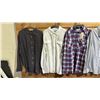 Image 2 : 5- LONG SLEEVE BUTTON DOWN DRESS SHIRTS SIZE XX-LARGE, BRANDS INCLUDING; LEO CHEVALIER, SCOTCH