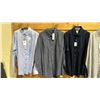 Image 2 : 5- LEO CHEVALIER AND AMSTERDAM LONG SLEEVE BUTTON DOWN DRESS SHIRTS SIZE X-LARGE