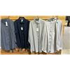 Image 3 : 5- LEO CHEVALIER AND AMSTERDAM LONG SLEEVE BUTTON DOWN DRESS SHIRTS SIZE X-LARGE