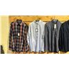 Image 2 : 5- LEO CHEVALIER, AMSTERDAM, AND MORE LONG SLEEVE BUTTON DOWN DRESS SHIRTS SIZE MEDIUM