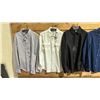 Image 2 : 5- LEO CHEVALIER, SUGAR, AND MORE LONG SLEEVE BUTTON DOWN DRESS SHIRTS SIZE SMALL