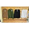 Image 1 : 4- NTH DEGREE, GRAYERS, AND MORE LONG SLEEVE SHIRTS SIZE MEDIUM