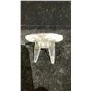 Image 2 : CLEAR QUARTZ HEART RETAIL $120