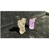 Image 2 : SMOKY QUARTZ PENDANT RETAIL $180, AND AMETHYST PENDANT RETAIL $180