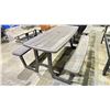 Image 2 : LIFE TIME FOLDING PICNIC BENCH BENCH 71" LONG X 28" WIDE X 29" HIGH