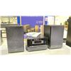 Image 2 : SONY COMPACT BOOKSHELF STEREO WITH REMOTE & MANUAL