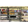 Image 1 : 4 TIER METAL SHELVING UNIT
