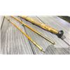 Image 2 : VINTAGE 3 PCS. SPLIT CANE/BAMBOO FISHING ROD