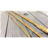 Image 4 : VINTAGE 3 PCS. SPLIT CANE/BAMBOO FISHING ROD