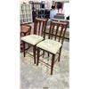 Image 2 : 2 BAR CHAIRS