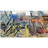 Image 2 : SHELF LOT OF CLAMPS, COLEMAN ULTRALIGHT PROPANE STOVE AND MORE