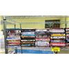 Image 2 : SHELF LOT OF ASSORTED DVD MOVIES AND MORE