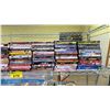 Image 3 : SHELF LOT OF ASSORTED DVD MOVIES AND MORE