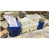 Image 2 : ASSORTED TOTES AND BINS