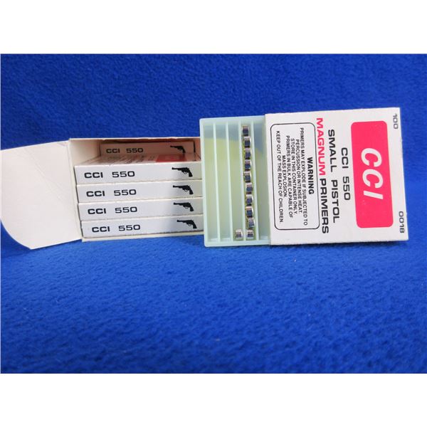 CCI 550 Small Pistol Pistol Magnum Primers