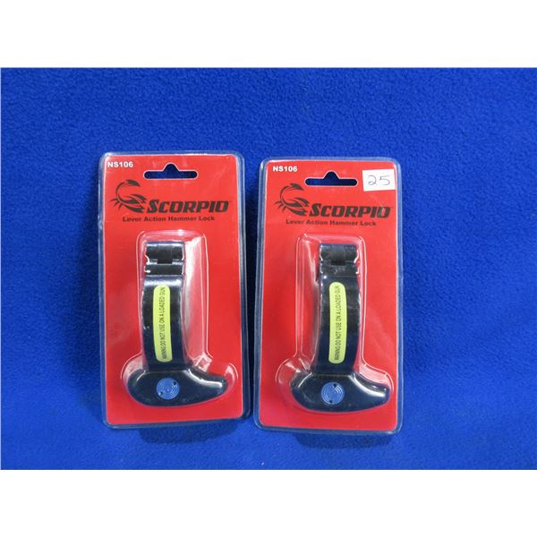 NEW - 2 Scorpio Lever Action Hammer Locks # NS106
