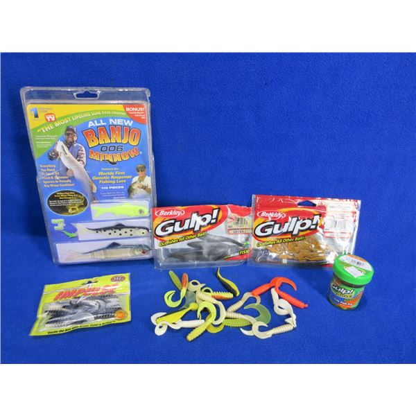 Lot of Misc. Rubber Fishing Baits