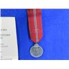 Image 3 : WWII German Eastern Front Medal with Ribbon & Certificate