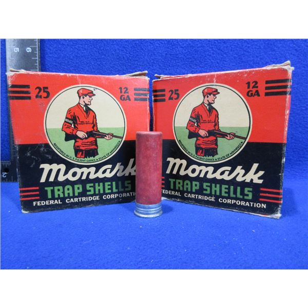 Collector Ammo - 12 Ga. 2 3/4" Monark Federal Shotshells