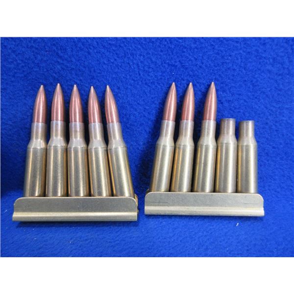 7.62X54R Military Cartridges on 2 Stripper Clips