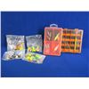 Image 1 : Lot of Misc. Fishing Jigs, Hooks and 2 Hook/Fly Containers