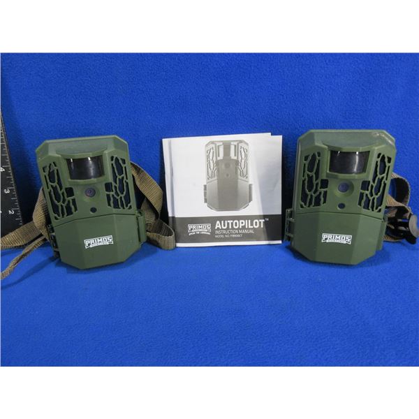 2 Primos Autopilot 20MP Low Glo Trail Cameras
