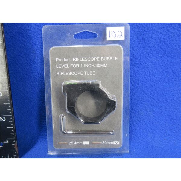 NEW - 30MM Riflescope Bubble Level with Compass