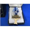 Image 2 : WWII German Gold Mothers Cross Medal with Ribbon