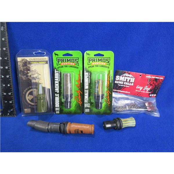 6 Assorted Game Calls - 4 Are New in Package