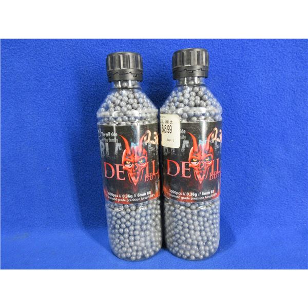 Blaster Devil Airsoft BB's - 0.36g/6mm BB