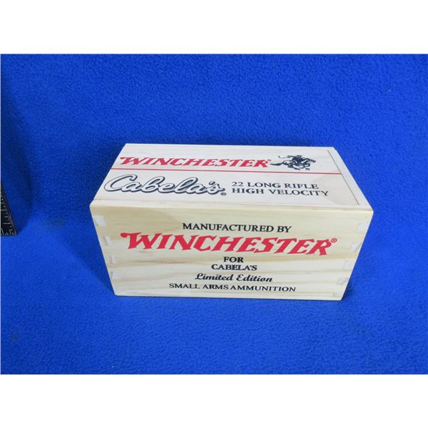 22 LR 36gr HP Copper Plated SuperX Winchester Cartridges
