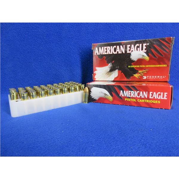 9MM Luger 115gr FMJ American Eagle Federal Cartridges