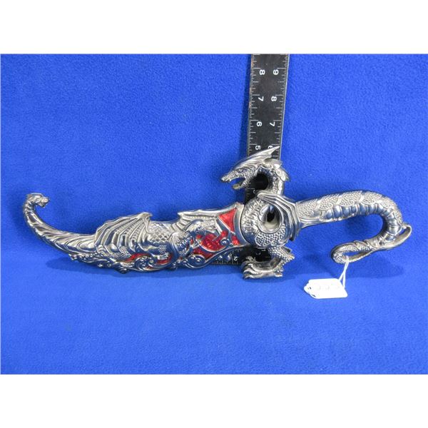 Dragon Display Dagger with Sheath - Wuu Jau H-858-RD