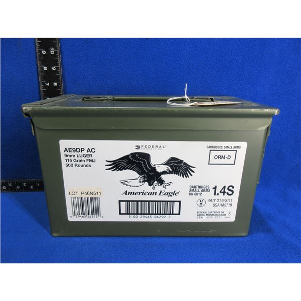 Metal Ammo Can - 11  x 7  x 6  - Waterproof
