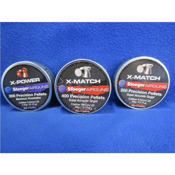 177 Cal. Stoeger X-Match/X-Power Pellets