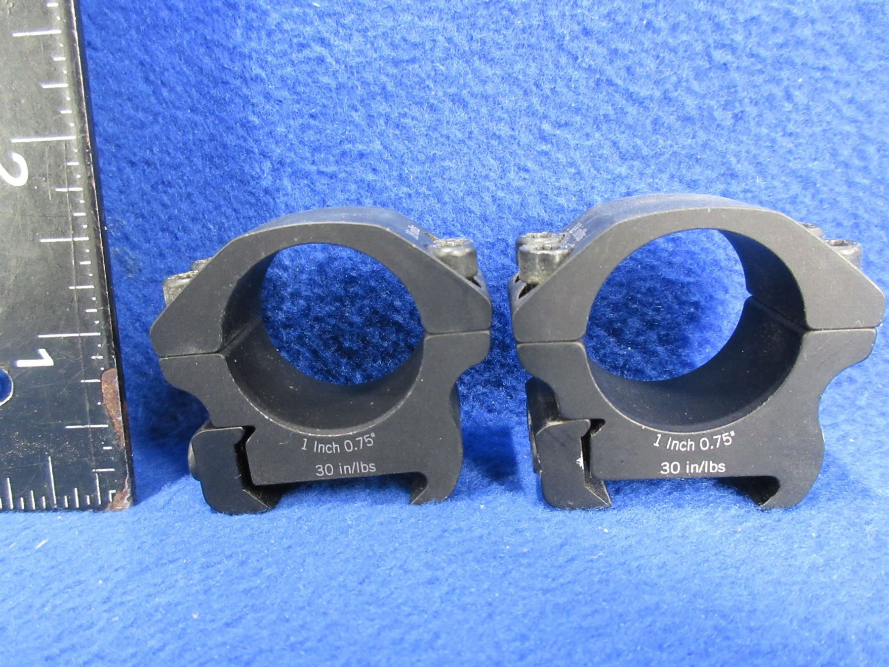 Vortex Pro Series 1" Low Scope Rings