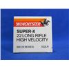 Image 2 : 22 LR 40gr HV SuperX Winchester Cartridges - Carton of 500