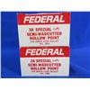 Image 3 : 38 Spl (+P) 158gr HP Semi-Wadcutter Federal Cartridges