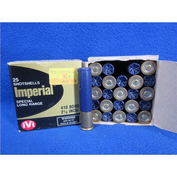 410 Ga. 2 1/2" 4 Shot Imperial Shotshells - 2 Boxes of 25