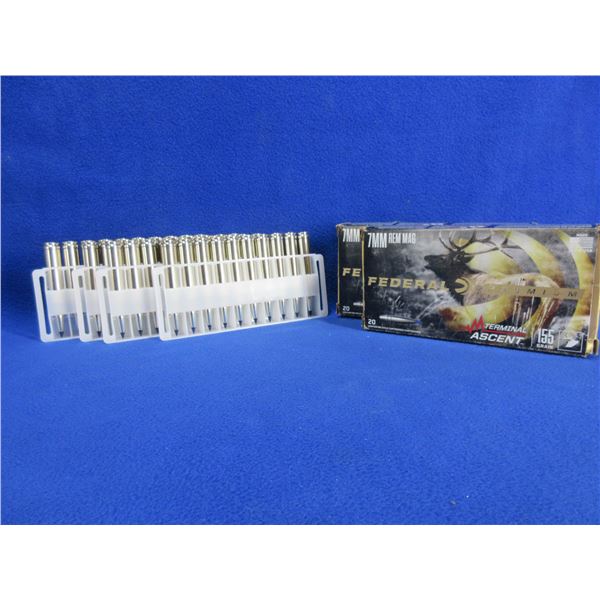 7MM Rem. Mag 155gr Terminal Ascent Federal Cartridges
